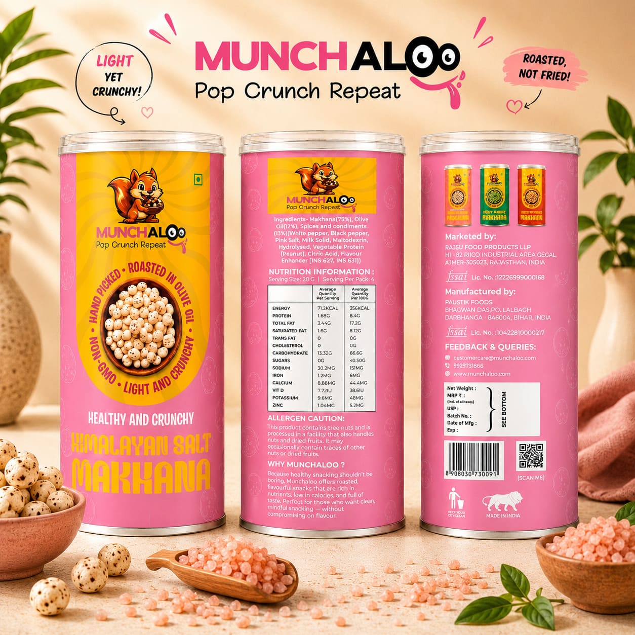 Himalayan Salt Makhana