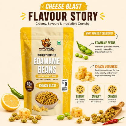 Cheese Blast Edamame