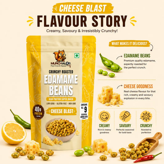Cheese Blast Edamame