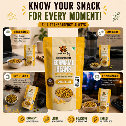 Cheese Blast Edamame