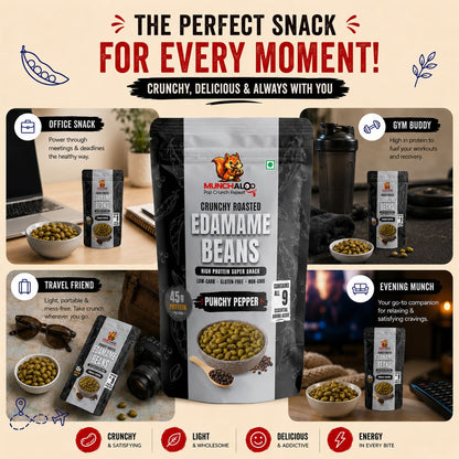 Punchy Pepper Edamame