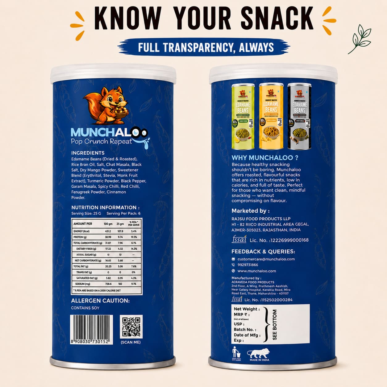 Magic Masala Edamame